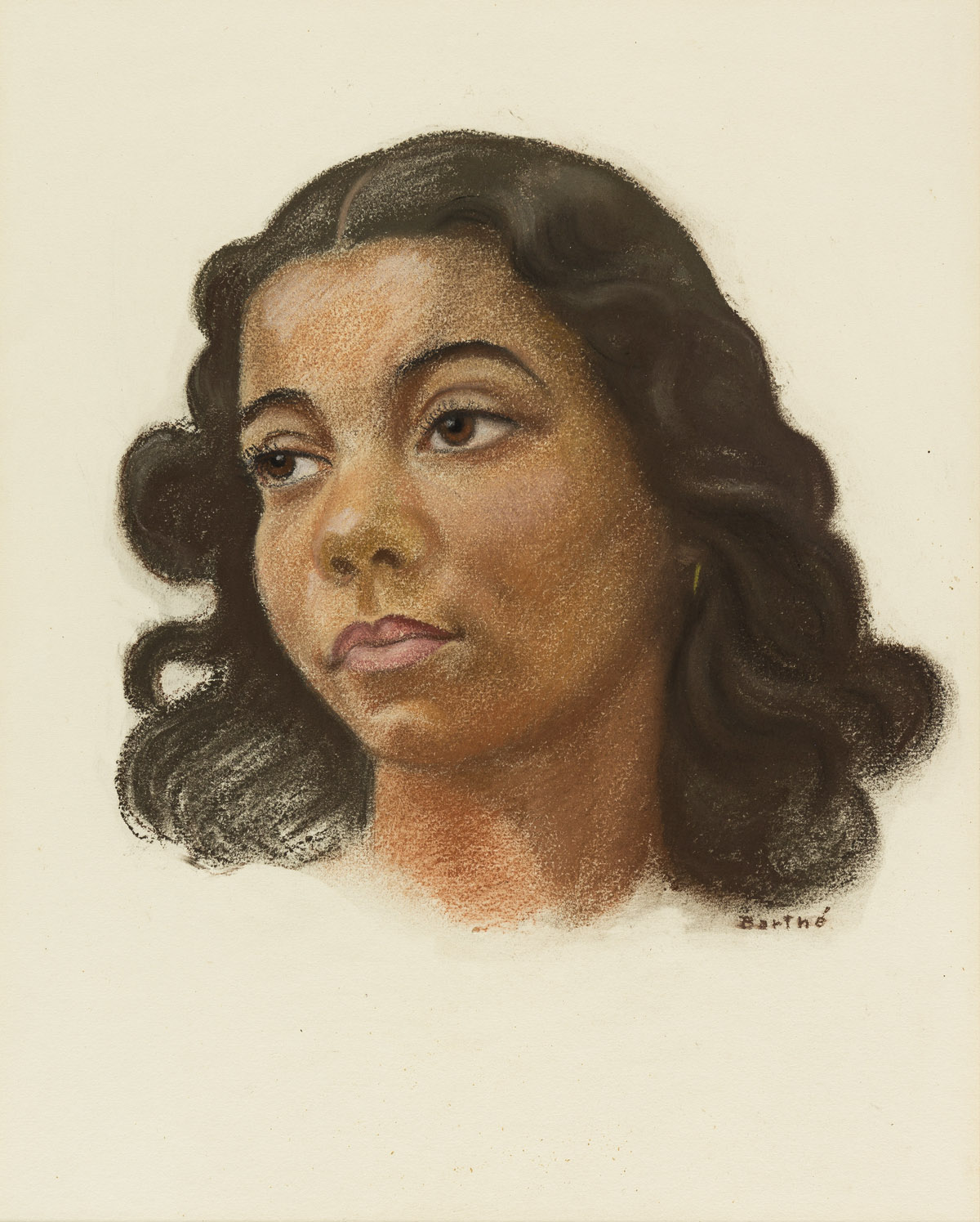 RICHMOND BARTHÉ (1909 - 1989) Untitled (Etta Vee Barnett).